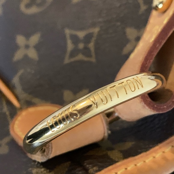 👜LOUIS VUITTON Delightful MM Shoulder Bag. 🎁 🤎RETIRED⭐️AUTHENTIC🌟 EUC - Picture 12 of 16